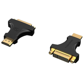 Адаптер-переходник Vention DVI 24+5 F /  HDMI 19M Двунаправленный