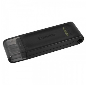 Kingston DT70 / 128GB DataTraveler 70,  128GB,  USB 3.0,  Черная