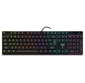 Игровая клавиатура SVEN KB-G9300 чёрная  (Outemu Blue switches, 104кл.,  подсветка)
