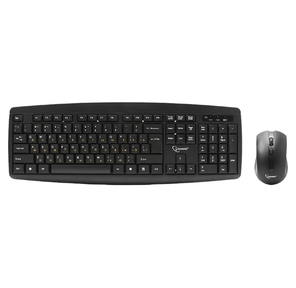 Комплект  (клавиатура + мышь) Gembird KBS-8000 Black беспроводной