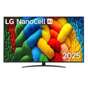 Телевизор LED 65" LG 65NANO81A6A черный