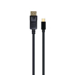 Кабель miniDP<->DP Cablexpert CCP-mDP2-6 ,  20M / 20M,  v.1.2,  4K,  1.8м,  черный,  позол.разъемы,  пакет