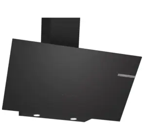 Наклонная вытяжка для настенного монтажа,  максимальная производительность 700м3 / ч,  90см,  цвет: черный, touch control