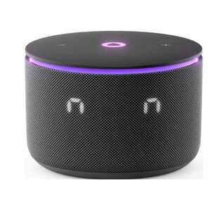 Умная колонка Яндекс Станция Мини 3 Про с Алисой,  Zigbee,  черный,  YNDX-00059BLK