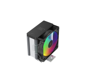 Кулер для процессора Ocypus Gamma A40 BK ARGB Digital,  100mm ARGB FAN,  Top Display Panel,  4 HEAT PIPES,  4-PIN PWM,  600-2400 RPM,  29.5DBA,  HYDRO BEARING,  LGA115X / 1200 / 1700 / 18XX,  AM4 / AM5