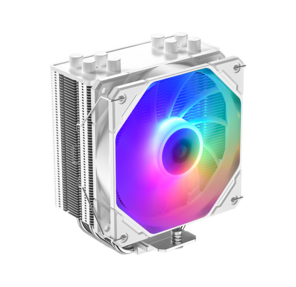 Устройство охлаждения (кулер) ID-Cooling SE-224-XTS ARGB WHITE Soc-AM5 / AM4 / 1151 / 1200 / 1700 4-pin + 3-pin 29dB Al+Cu 650gr LED Ret