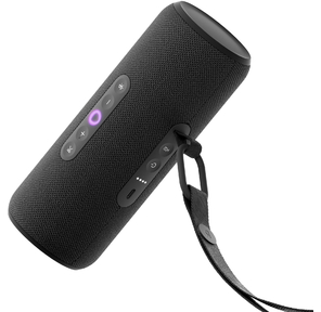 Умная колонка Yandex Стрит Алиса черный 30W 2.0 BT / Wi-Fi 10м 3300mAh  (YNDX-00030BLK)