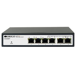 Коммутатор /  Smart Managed L2 PoE Switch 4 x 1000Base-T PoE+,  2 x 1000Base-T,  PoE-60W budget