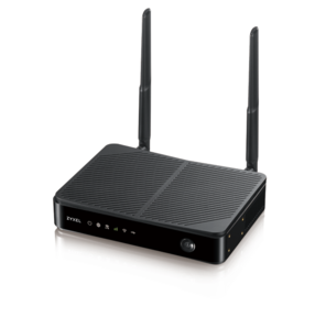 Zyxel LTE3301-PLUS  (вставляется сим-карта),  802.11ac  (2, 4 и 5 ГГц) до 300+867 Мбит / с,  поддержка LTE / 3G / 2G,  2 разъема SMA-F для подключения внешних LTE антенн,  4xLAN GE  (1xWAN GE),  1xUSB2.0