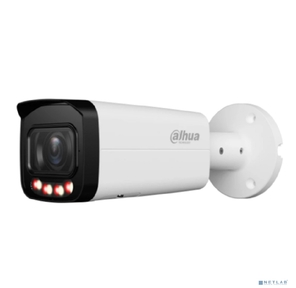 DAHUA DH-IPC-HFW2449TP-ZAS-IL Уличная цилиндрическая IP-видеокамера Smart Dual Light с ИИ 4Мп,  1 / 2.9” CMOS,  моторизованный объектив 2.7~13.5мм,  видеоаналитика,  ИК до 60м,  LED до 60м,  IP67,  IK10