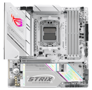 Материнская плата ASUS ROG STRIX B850-G GAMING WIFI,  AM5,  B850,  4*DDR5,  2*SATA,  4*M.2,  6*USB 3.2,  2*USB 2.0,  Type-C,  2*PCIx16,  DP+HDMI,  ATX; 90MB1M30-M0EAY0