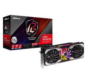 Видеокарта Asrock Asrock Radeon RX 6900 XT Phantom Gaming D 16G OC