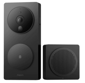 Видеодомофон Aqara Smart Video Doorbell G4,  в составе комплекта модели SVD-KIT1 с повторителем Chime Repeater модели SVD-C04