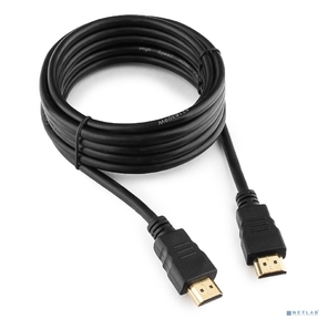 Кабель HDMI  (19M -19M) 3.0м Gembird <CC-HDMI4-10>  позол.раз,  экран