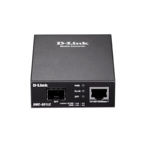 D-Link DMC-G01LC / C1A,  Media Converter with 1 100 / 1000Base-T port and 1 100 / 1000Base-X SFP port.