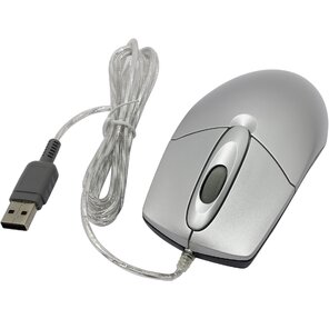 A4Tech OP-720  (silver) USB,  пров. опт. мышь,  2кн,  1кл-кн