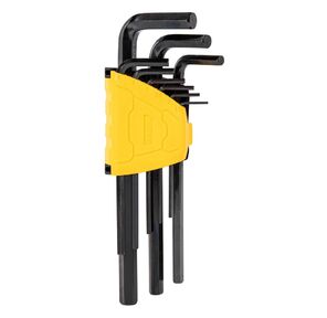 Набор шестигранных ключей Deli DL231209H Материал: CR-V. Спецификация: 1, 5, 2, 2, 5, 3, 4, 5, 6, 8, 10мм.