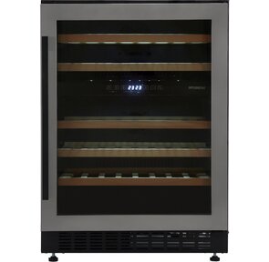 Винный шкаф Hyundai HBWC 0861 DU 1-нокамерн. черный