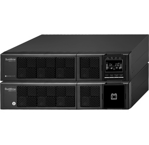Systeme Electriс Smart-Save Online SRV,  6000VA / 5400W,  On-Line,  Extended-run,  Rack 4U (Tower convertible),  LCD,  Out: Hardwire,  SNMP Intelligent Slot,  USB,  RS-232