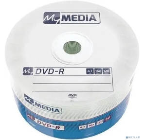 Диски MyMedia DVD-R 4.7Gb 16x Pack wrap  (50шт)  (69200)