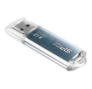 Флеш накопитель 8192Mb Silicon Power Blaze M01,  USB 3.0,  Синий