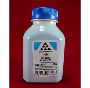 Тонер HP CP 1025 / M 175 / 275 Cyan,   (фл.30г.) AQC фас. Россия