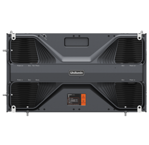 Cabinet Unilumin LED series ULW III indoor. Pixel pitch – 1.875 mm,  brightness - 600 cd / m2,  dimensions - 600x337, 5mm