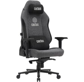 Кресло Cactus CS-CHR-MAG-GY серый / черный крестов. сталь