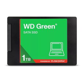 Твердотельный диск 1TB WD Green,  2.5",  SATA III,  [R / W - 545 / 510 MB / s] 3D-NAND