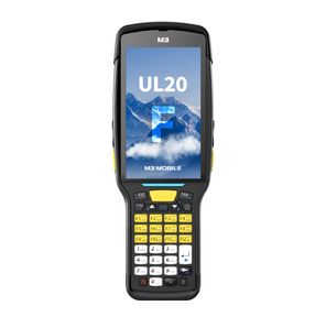 Терминал сбора данных M3 Mobile UL20F Android 10,  GMS,  FHD,  WiFi,  SE5800 ER Imager Scanner,  Rear Camera,  BT,  NFC (HF),  4G / 64G,  35 Functional Keypad,  Standard Battery for low temperature,  Bullet Proof Film,  Hand Strap includ