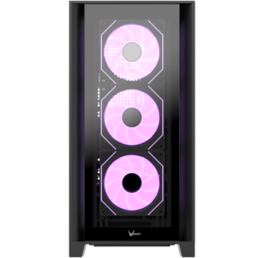 корпус Formula V Line Air Power G8 Black,  ATX,  Dual Front Panels,  TYPE-C*1,  USB3.0*1
