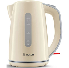 Чайник электрический Bosch TWK7507 1.7л. 2200Вт черный  (корпус: пластик)