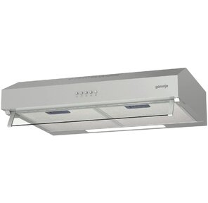Вытяжка встраиваемая Gorenje WHU529EX / M нержавеющая сталь управление: кнопочное  (1 мотор)