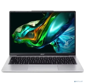 Ноутбук Acer Aspire AL14-31P-36EN NX.KS9ER.001,  14",  IPS,  Intel Core i3 N300 0.1ГГц,  8-ядерный,  8ГБ DDR5,  512ГБ SSD,   Intel UHD Graphics,  без операционной системы,  серебристый