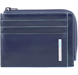 Чехол для кредитных карт Piquadro Blue Square PP4822B2R / BLU2 синий натур.кожа