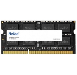 Память DDR3L 8Gb 1600MHz Netac NTBSD3N16SP-08 Basic OEM PC3-12800 CL11 SO-DIMM 260-pin 1.35В single rank