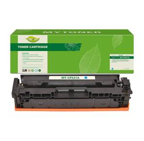 Картридж MyToner,  аналог HP CF531A / 205A синий 0.9k с чипом
