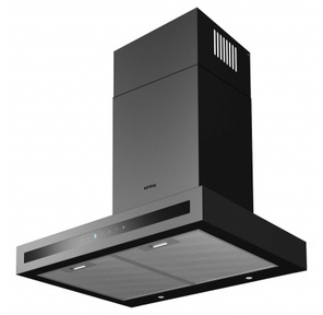 Вытяжка Korting /  Ширина 60см,  электронное сенсорное управление Touch с дисплеем,  3 режима,   850 м3 / ч.,  функция Clean Air,  таймер,  алюминиевые жировые фильтры,  индикация загрязнения фильтров,  2 LED лампы освещения, цвет -  черный + черное стекло