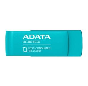 Флеш накопитель 256GB A-DATA UC310E,  USB 3.2,  зеленый