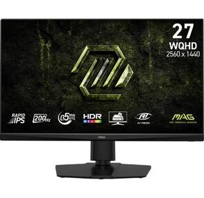 Монитор 27" MSI MAG 272QPF E20 Black  (Rapid IPS,  2560x1440,  HDMI+HDMI+DP+Type C  (15W),  0.5 ms,  178° / 178°,  300 cd / m,  1000:1,  200Hz)