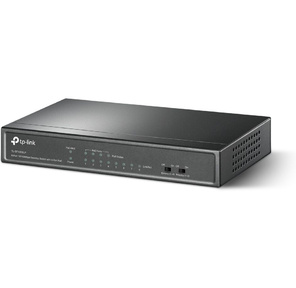 8-port 10 / 100 Mbps unmanaged switch with 4 PoE ports,  metal case,  desktop installation,  PoE budget-41w.