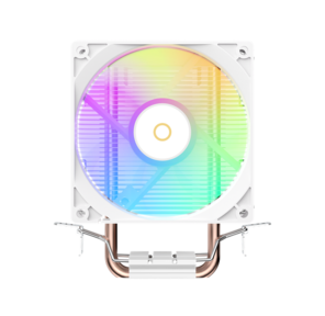 Кулер для процессора Ocypus Gamma A20 WH ARGB,  92mm FARGB FAN,  Top FARGB Panel,  2 HEAT PIPES,  3-PIN,  1900 RPM,  21DBA,  HYDRO BEARING,  LGA115X / 1200 / 1700 / 18XX,  AM4 / AM5