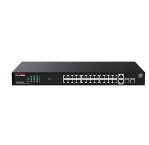 Управляемый PoE-коммутатор 26GE+2SFP IP-COM TENDA