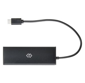 Разветвитель USB-C Digma HUB-4U2.0-UC-B 4порт. черный