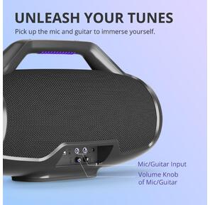 Портативная колонка TRONSMART BANG MAX Цвет черный Мощность звука 130W Вт 7 кг 995053