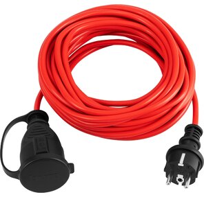 Сетевой удлинитель Buro BU-PS1.10 / R-16 10м  (1 розетка) красный  (коробка)