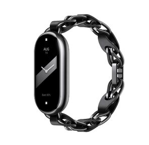 Ремешок для смарт-часов Xiaomi Smart Band 8  Chain Strap Black