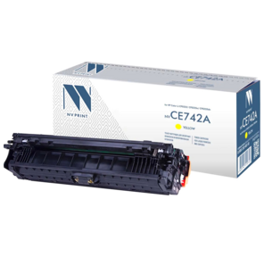 Тонер-картридж NVP NV-CE742A Yellow для HP Color LaserJet CP5225 /  CP5225n /  CP5225dn  (7300k)