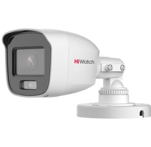 Камера видеонаблюдения аналоговая HiWatch DS-T500L 2.8-2.8мм HD-CVI HD-TVI цв. корп.:белый
