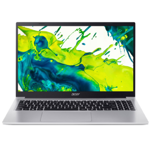 Ноутбук 15.6" IPS FHD Acer Aspire AL15-33P-32EH silver  (Core 3 N355 / 8Gb / 512Gb SSD / VGA int / noOS)  (NX.D2MER.001)